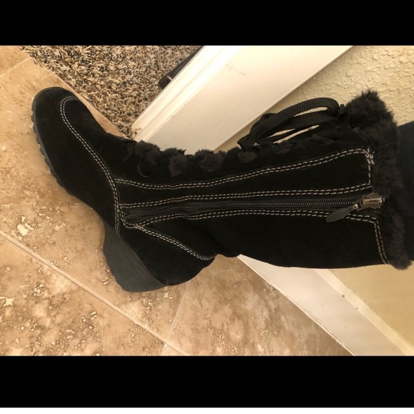 Black Zero Xposur Boots. Sz. (8) - Picture 15 of 16